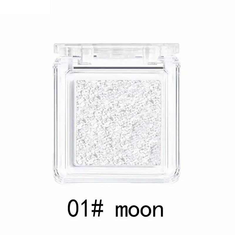 Shimmer Highlighting Eyeshadow Powder – Pearly Glitter Finish