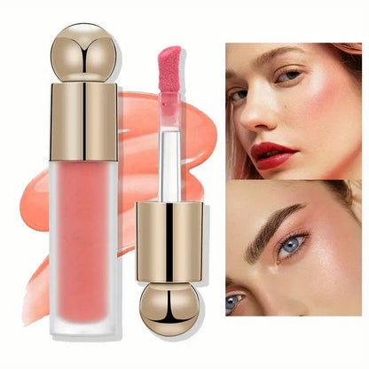 Waterproof Liquid Blush – Natural Skin-Tone Finish, Long-Lasting