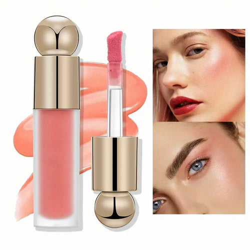 Waterproof Liquid Blush – Natural Skin-Tone Finish, Long-Lasting