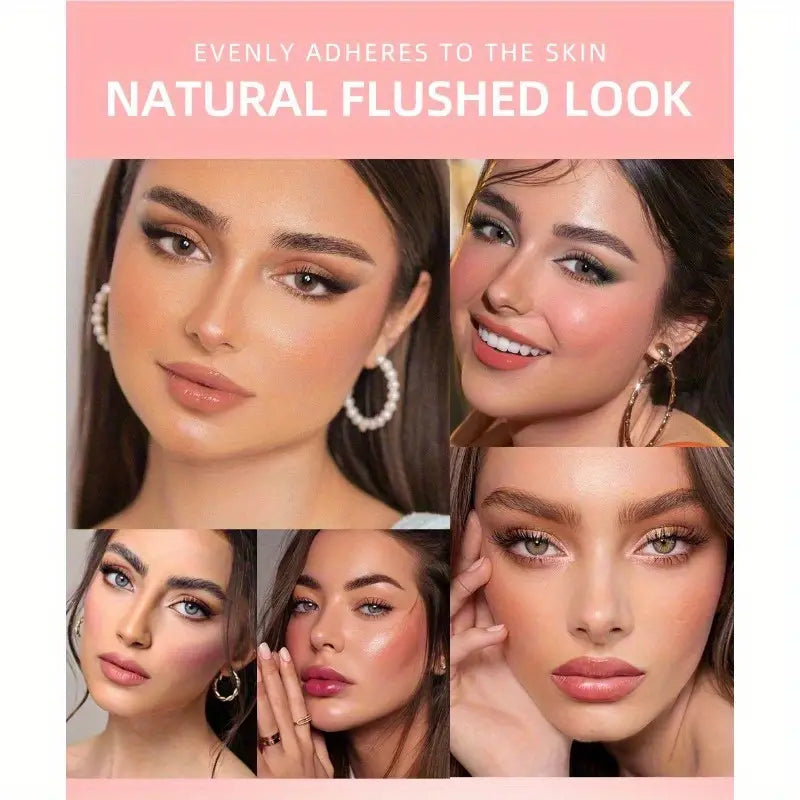 Waterproof Liquid Blush – Natural Skin-Tone Finish, Long-Lasting