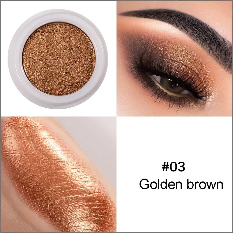 High Pearl Monochrome Eyeshadow – 9 Shimmer Shades